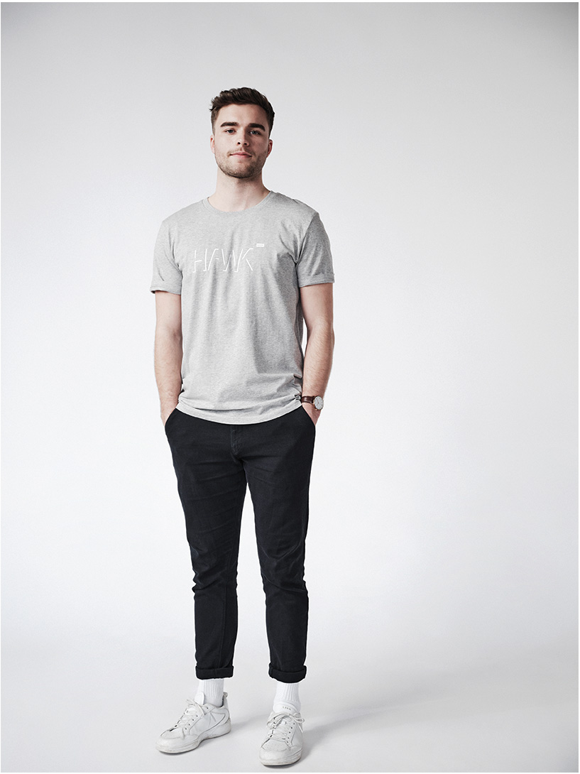 T-Shirt, Heather Grey