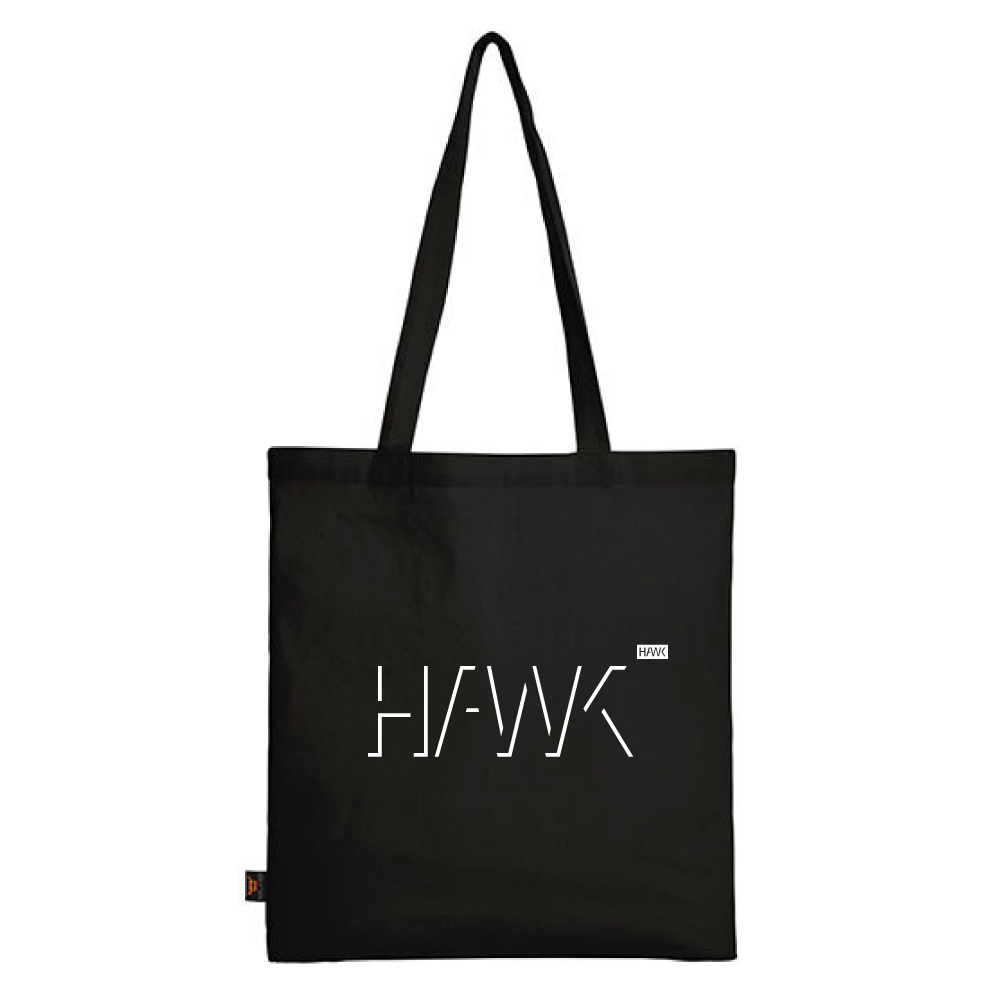 Baumwolltasche, schwarz