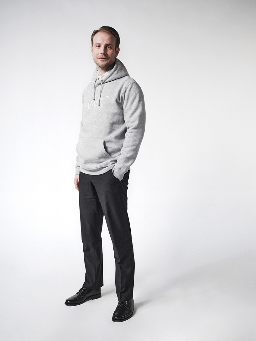 Hoodie, Heather Grey